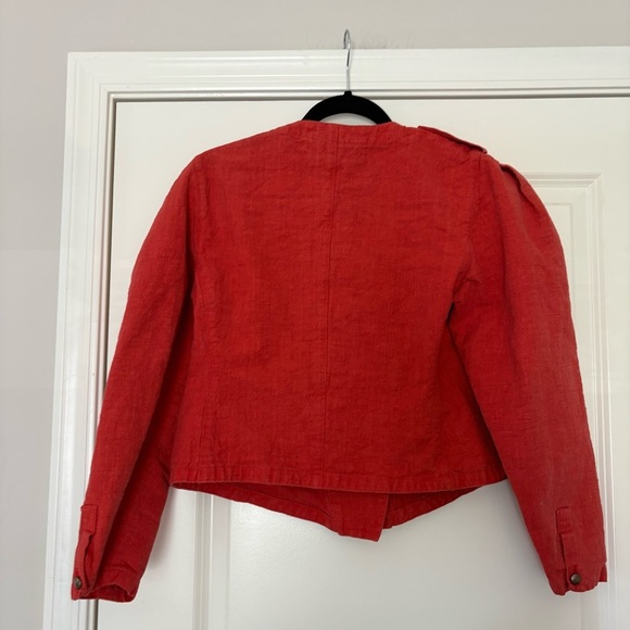 Vintage Bruestle Women’s Red Cropped Jacket - Picture 6 of 11